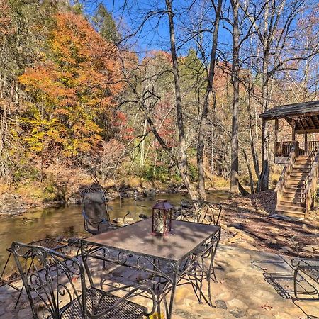 Creekside Retreat With Deck, 18 Miles To Wolf Ridge Vila Weaverville Exterior foto