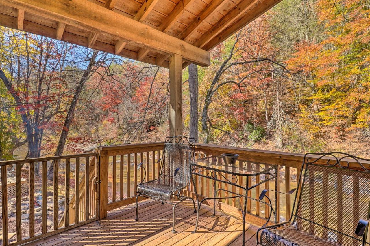 Creekside Retreat With Deck, 18 Miles To Wolf Ridge Vila Weaverville Exterior foto