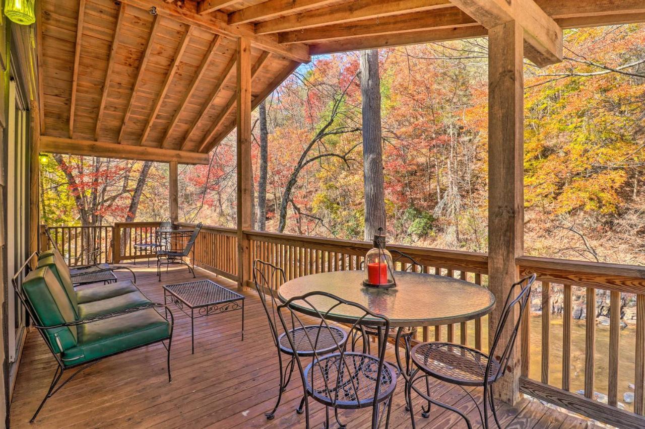 Creekside Retreat With Deck, 18 Miles To Wolf Ridge Vila Weaverville Exterior foto