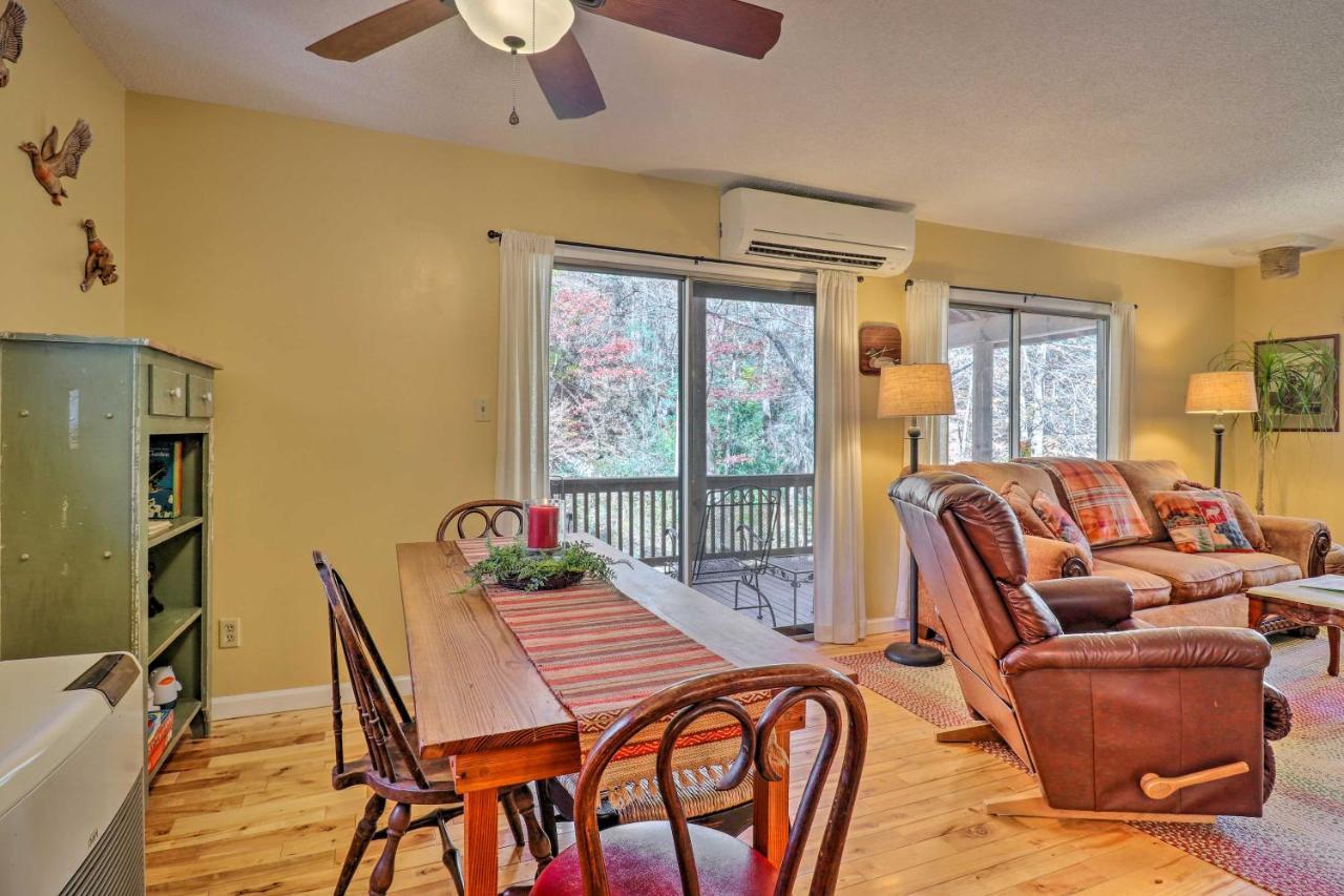 Creekside Retreat With Deck, 18 Miles To Wolf Ridge Vila Weaverville Exterior foto